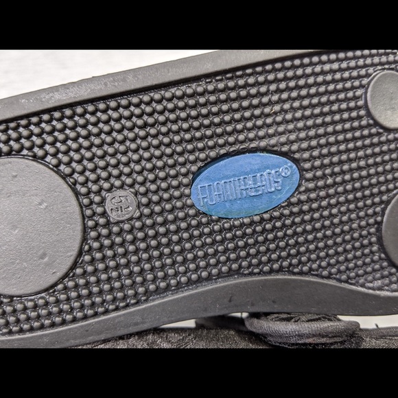 Foamtreads Physician L2 Black Satin Slippers - Picture 10 of 14